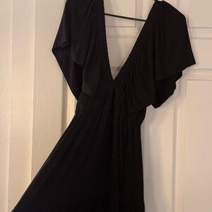 Three Bird Nest Black Maxi Dress